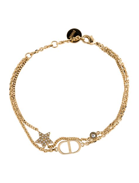 dior double bracelet|authentic christian dior bracelets.